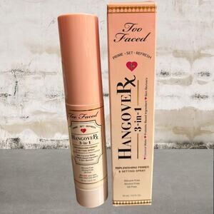 Too Faced Hangover 3-in-1 Replenishing Primer & Setting Spray NEW